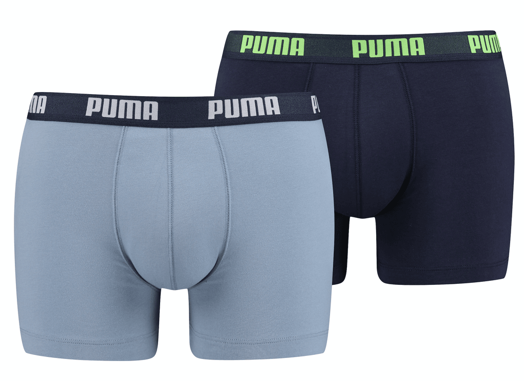 PUMA UNDERWEAR BOXERSHORTS GrauBLAU